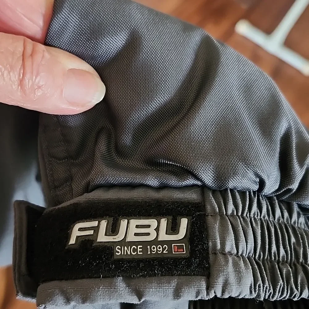 Vintage FUBU Down Y2K 90s Oversized Old School Hip Hop Streetwear Jacket Size XL